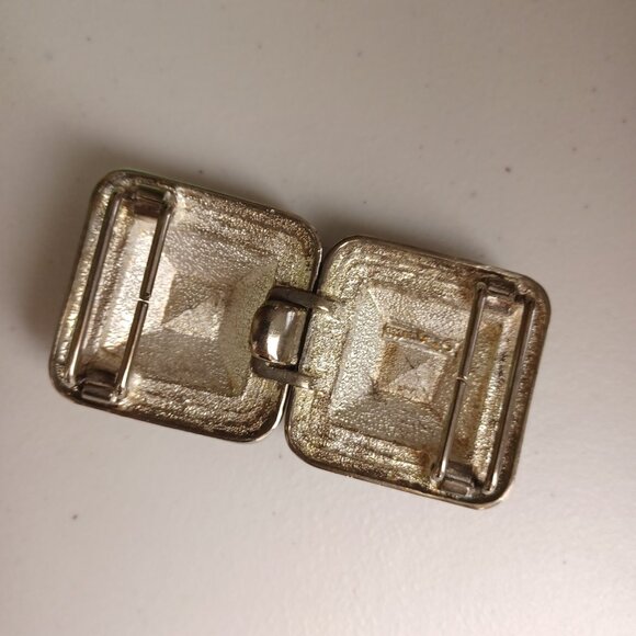 Vintage 80s Douglas Paquette Mixed Metal Buckle + Belt main image 7